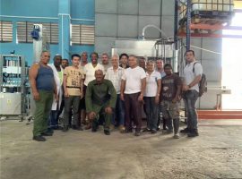 Pagkahuman sa makinarya sa pag-instalar sa sales