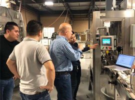 Pagkahuman sa makinarya sa pag-instalar sa sales