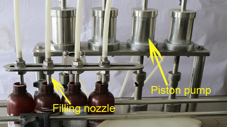 500ml nga botelya nga sulud sa sulud nga sulud sa sulud nga adunay cap sealing ug star wheel nga nagdagan