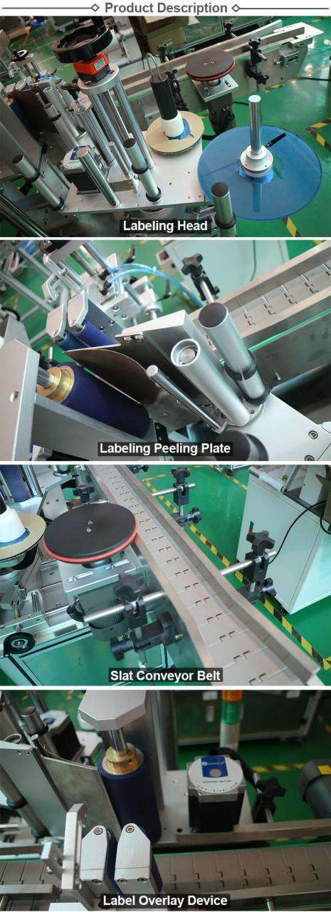 HL-T-406 Jar / Mahimo / Round Bottle Awtomatikong Rotary Labeling Machine